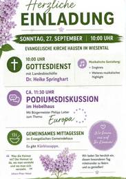 Quelle: Evang. Kirchengemeinde Hausen